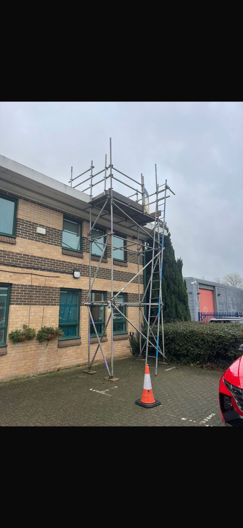 Scaffold access tower project